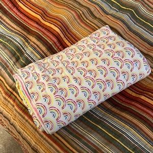 Little sleepies rainbow blanket